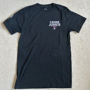 Black Crime Junkie T-Shirt